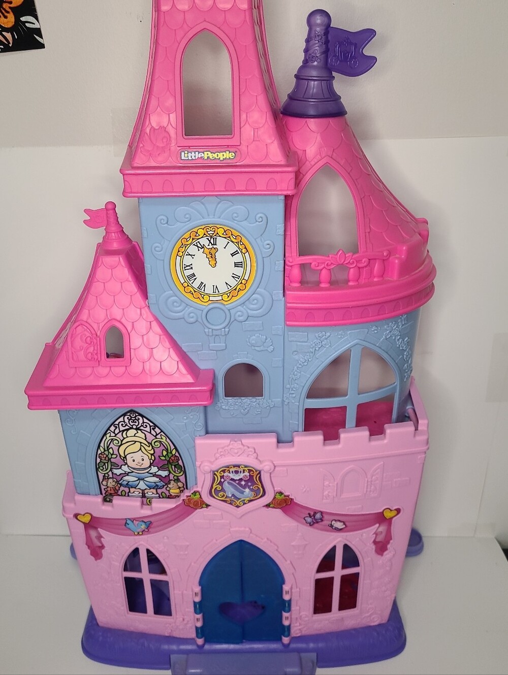Fisher-price Little People Disney Princess Magical Wand Palace Playset Castle